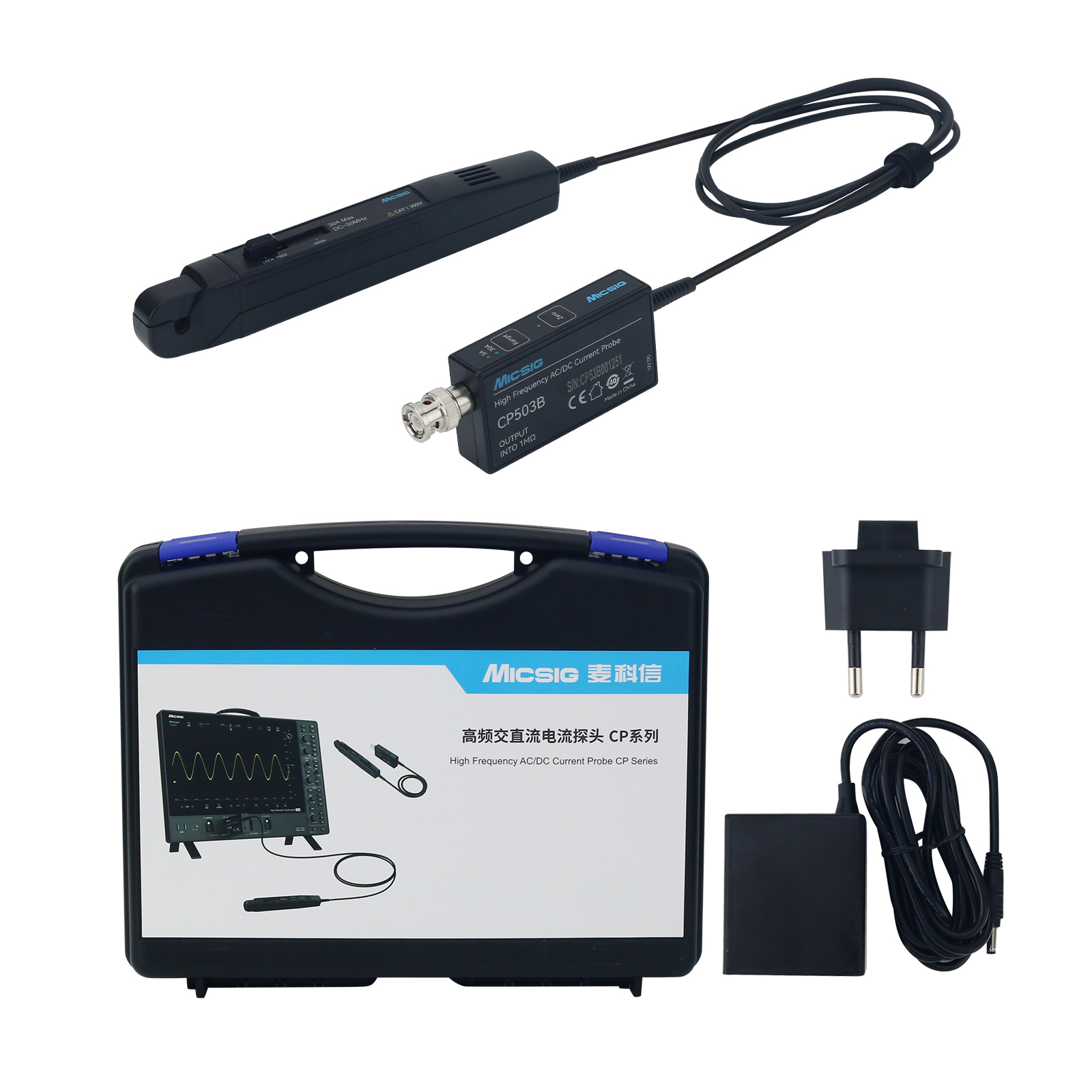 Sonde de courant AC/DC haute f - Current Probe Ac Dc 50Mhz Oscilloscope avis et prix